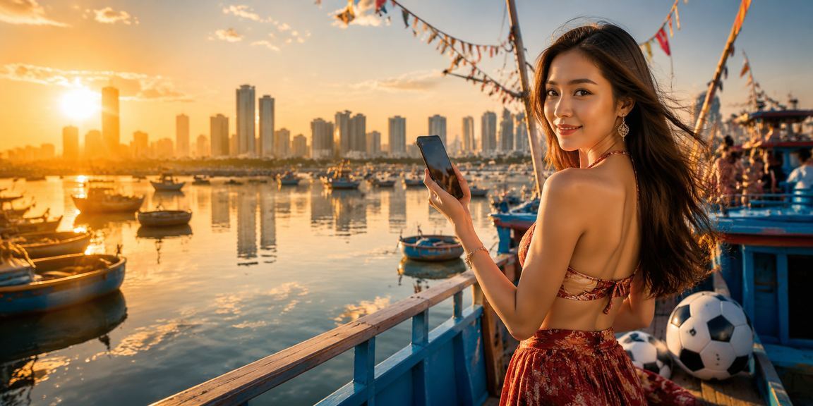 Người chơi trải nghiệm trò chơi mới bên bờ biển Mũi Né